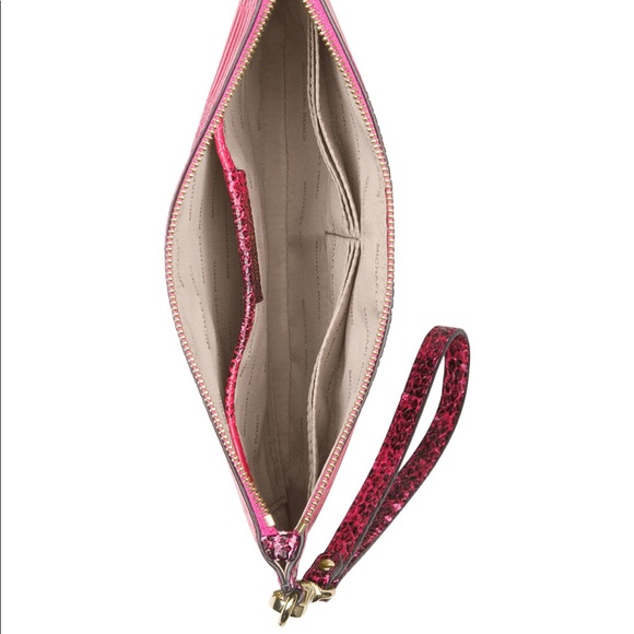 Michael Kors Snakeskin Clutch - Picture 7 of 8